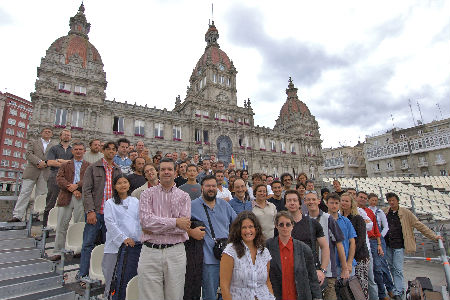 La Orquesta Sinfónica de Galicia.