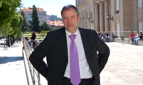 El rector de la Universidad de Vigo, Salustiano Mato.