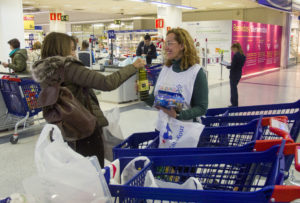 donación en Carrefour