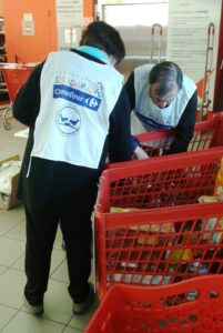 voluntarios Operación Kilo en Sanxenxo