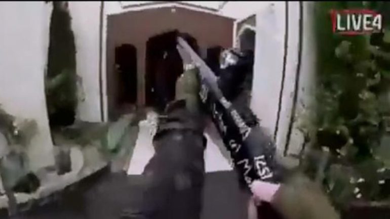 new zealand mosque facebook shooting video liveleak