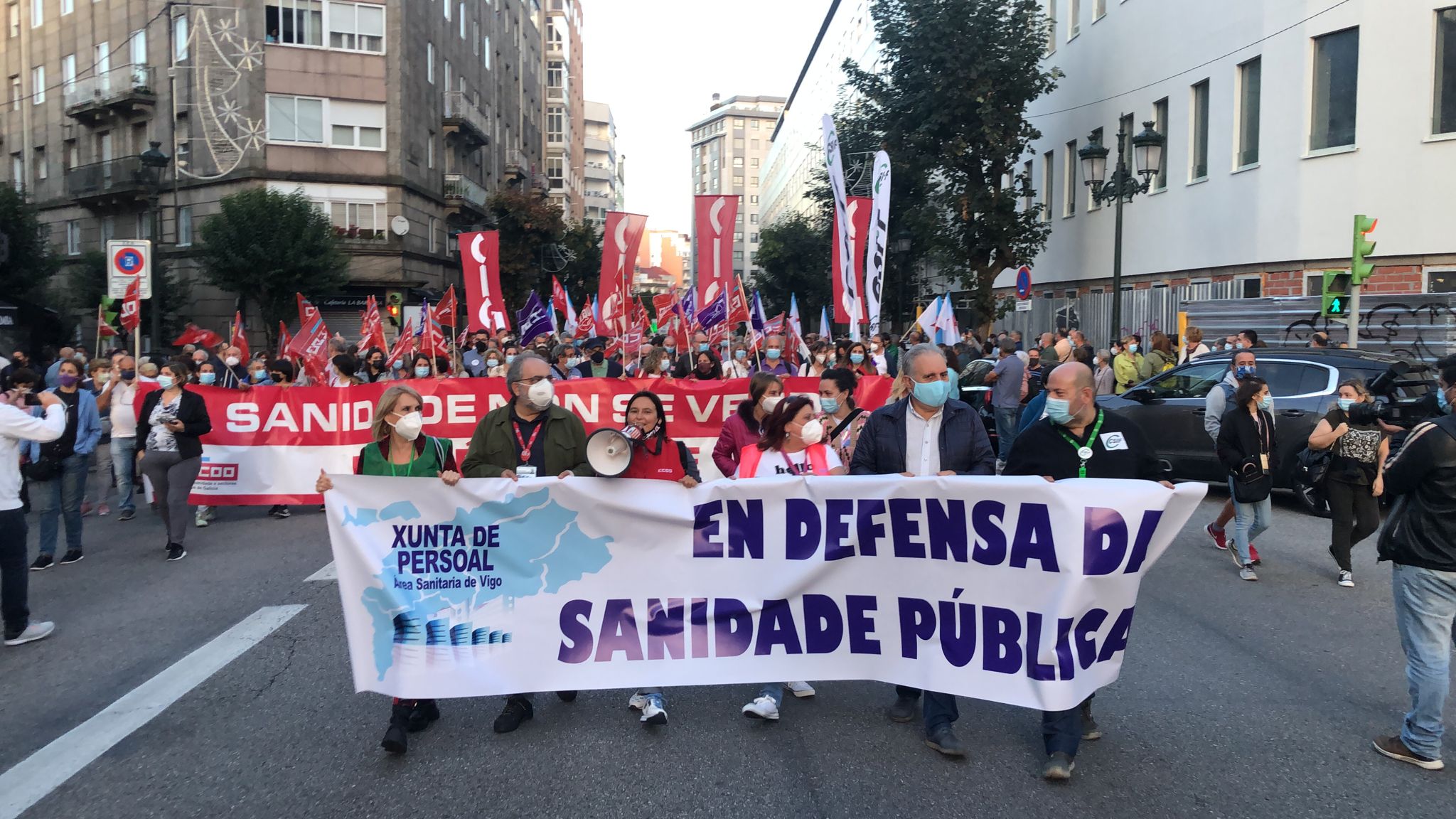Vigo sale a la calle para exigir la recuperación de la Atención Primaria