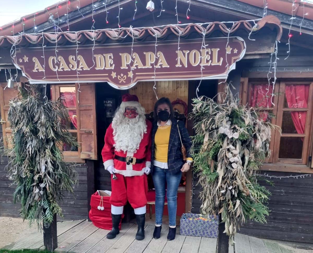 Abre a Casa de Papá Noel en Redondela