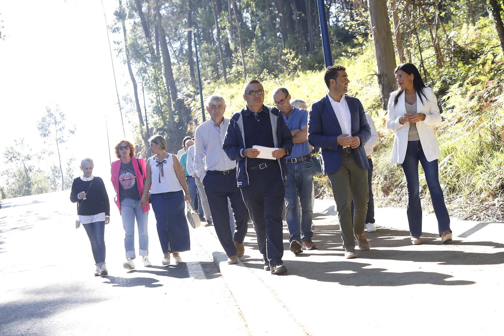 Inaugurada a senda peonil do Foxo Vello, en Mos