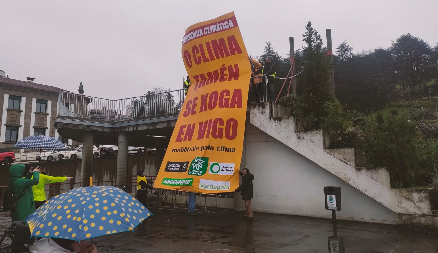 Demandan a Abel Caballero medidas urxentes contra o cambio climático