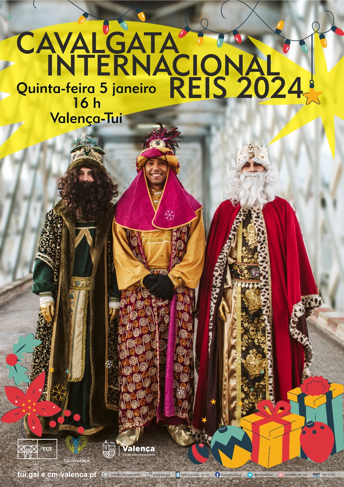 Todo preparado en Valença y Tui para la Cabalgata de Reyes de la Eurociudad