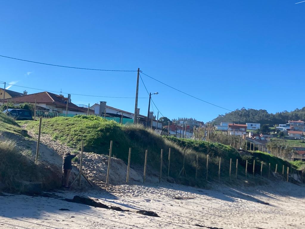 Comezan os traballos de posta en valor e recuperación das dunas da Cansadoura