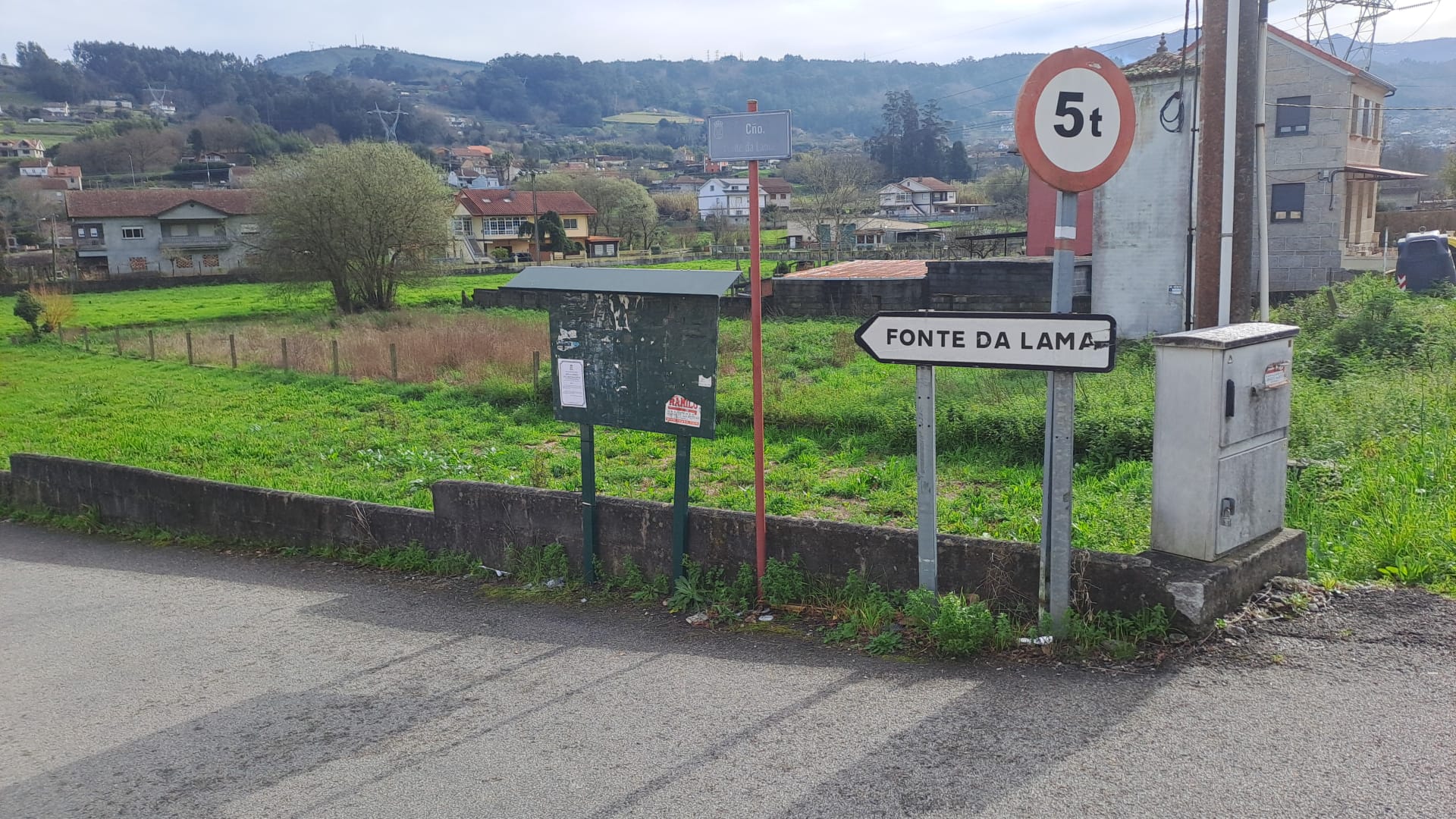 Redondela pecha ao tráfico o Camiño Fonte da Lama