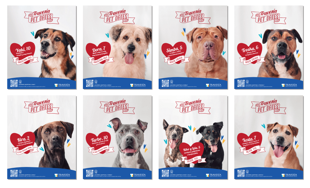 Centro Comercial Travesía celebra San Valentín con su tercera campaña de adopción de animales