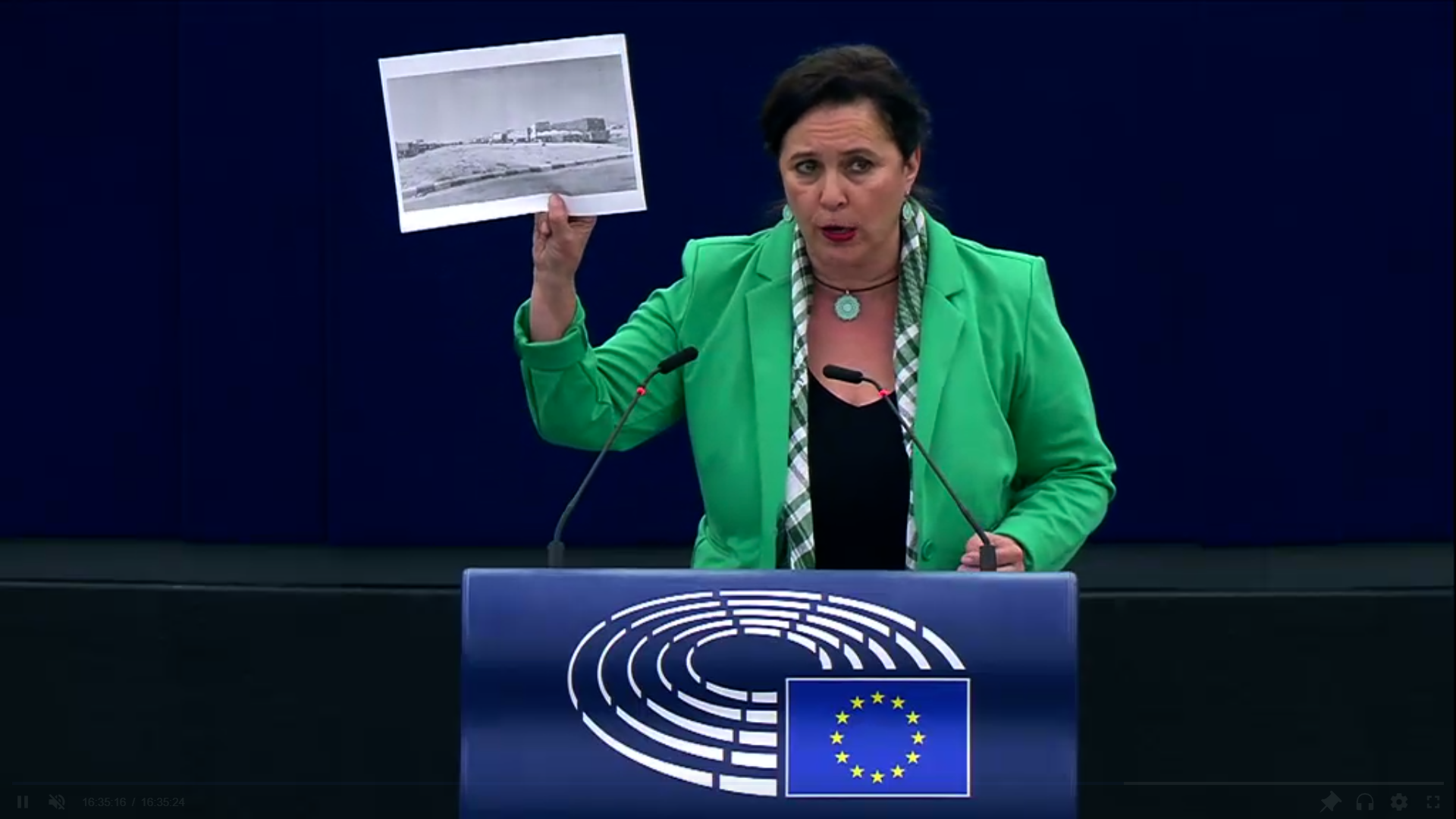 A eurodeputada galega Ana Miranda abandona a Delegación de Israel da Eurocámara polo seu aval ao xenocidio en Gaza