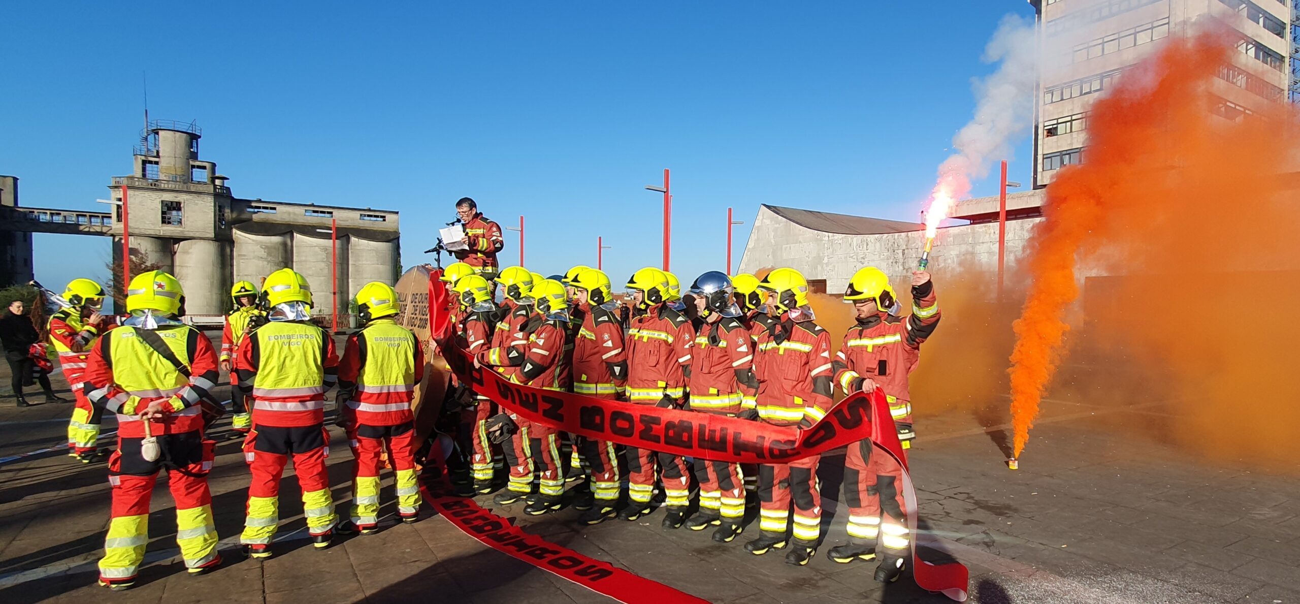 Bomberos de Vigo convocan una manifestación el sábado contra la "grave y peligrosa" situación del servicio