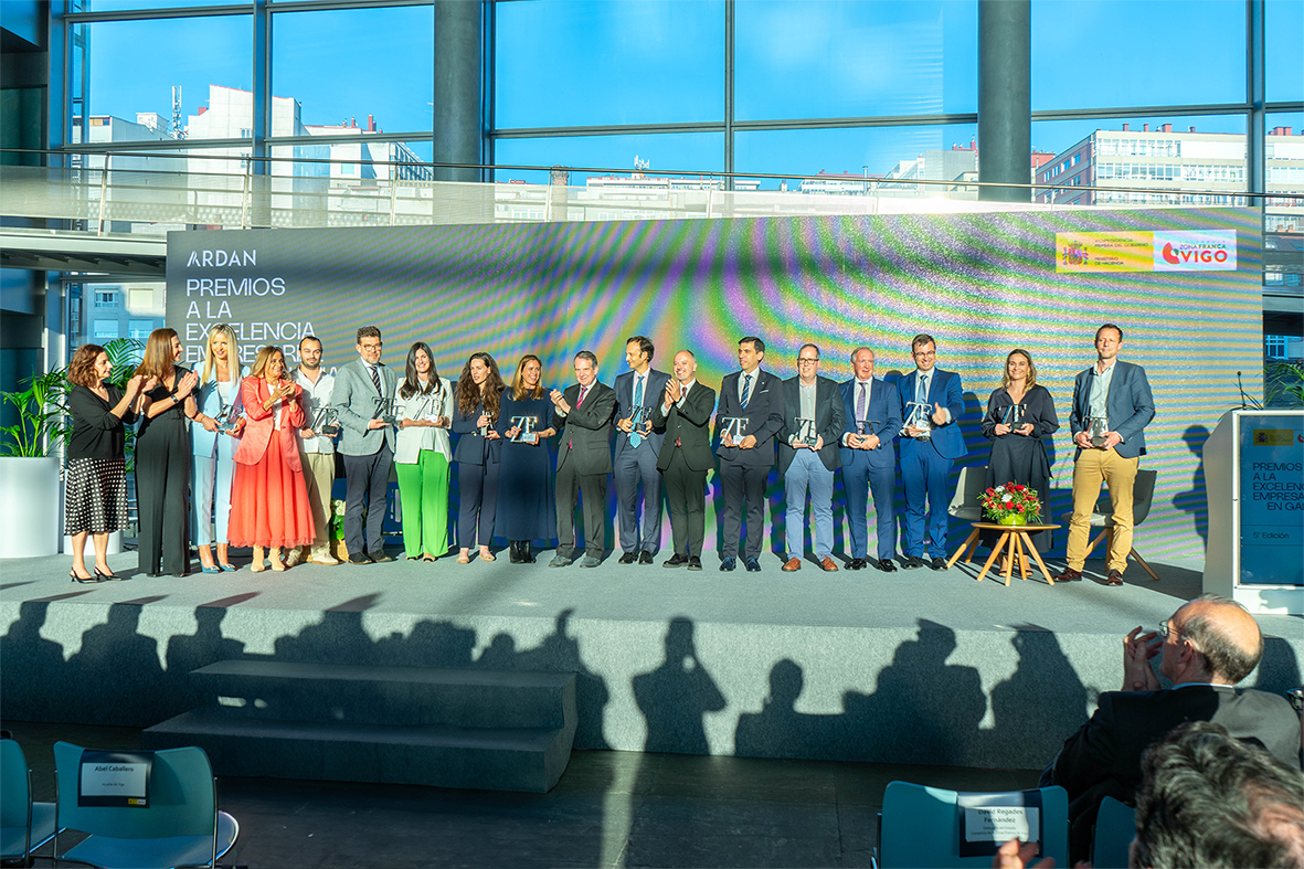 Los Premios ARDÁN de la Zona Franca reconocen la Excelencia de catorce empresas gallegas