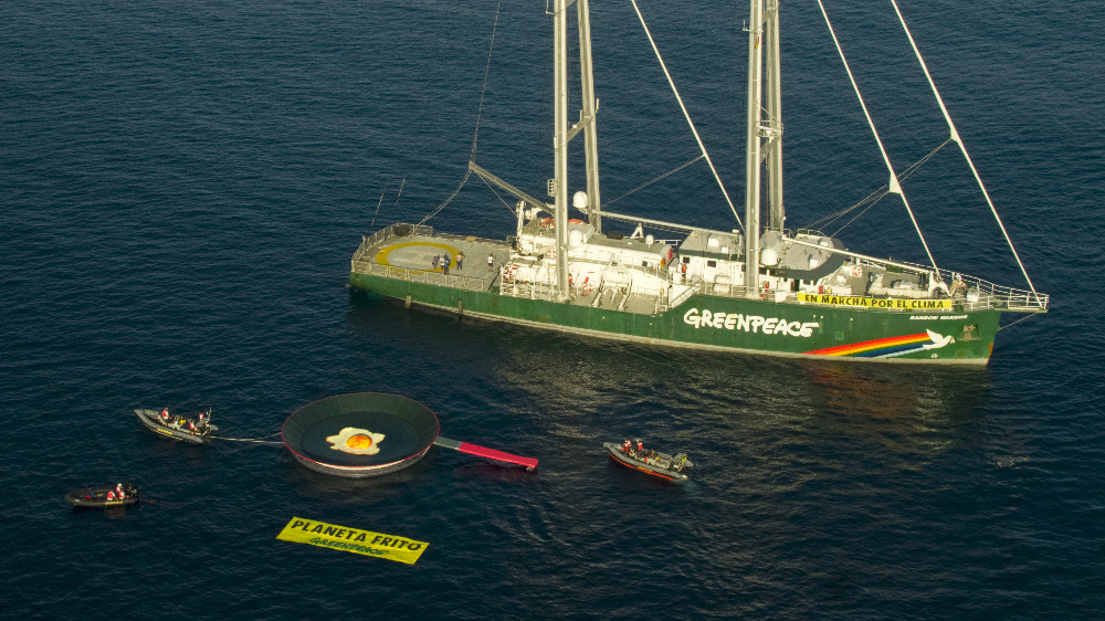 El nuevo barco insignia de Greenpeace se construirá en Vigo