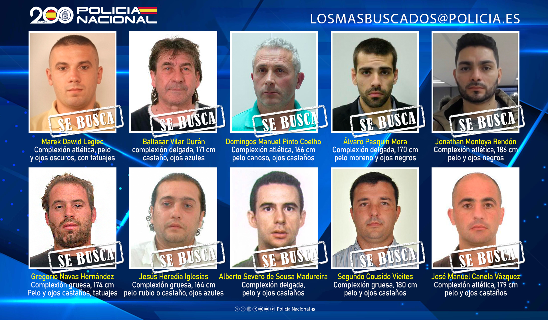 Segundo Cousido, el salesiano de Vigo que abusó de menores, entre los 10 más buscados por la Policía