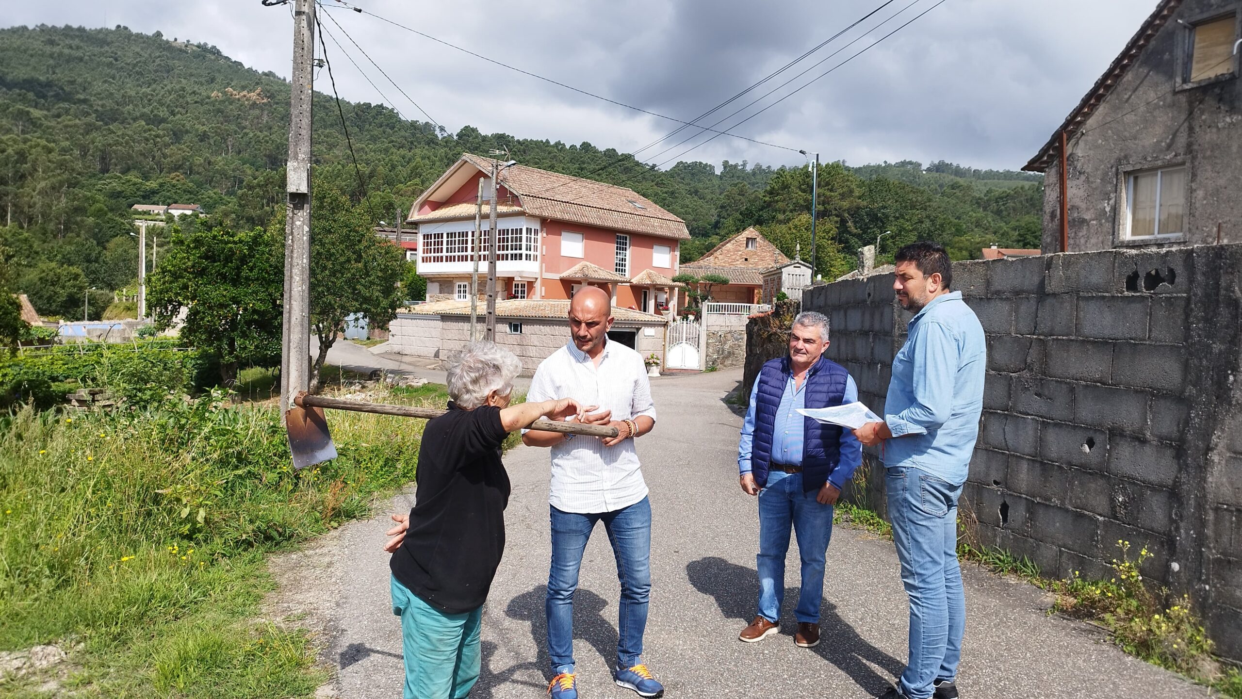 O Porriño extende a rede de saneamento no Outeiro, para dar servizo a 60 veciños