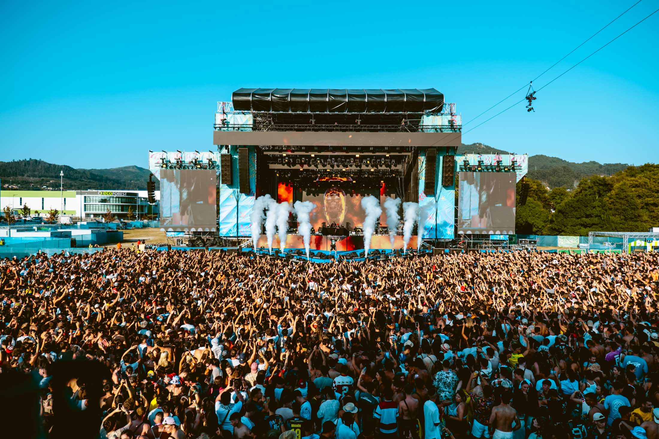 La 'Gira RBF 2024' termina en Nigrán, con más de 40.000 personas perreando