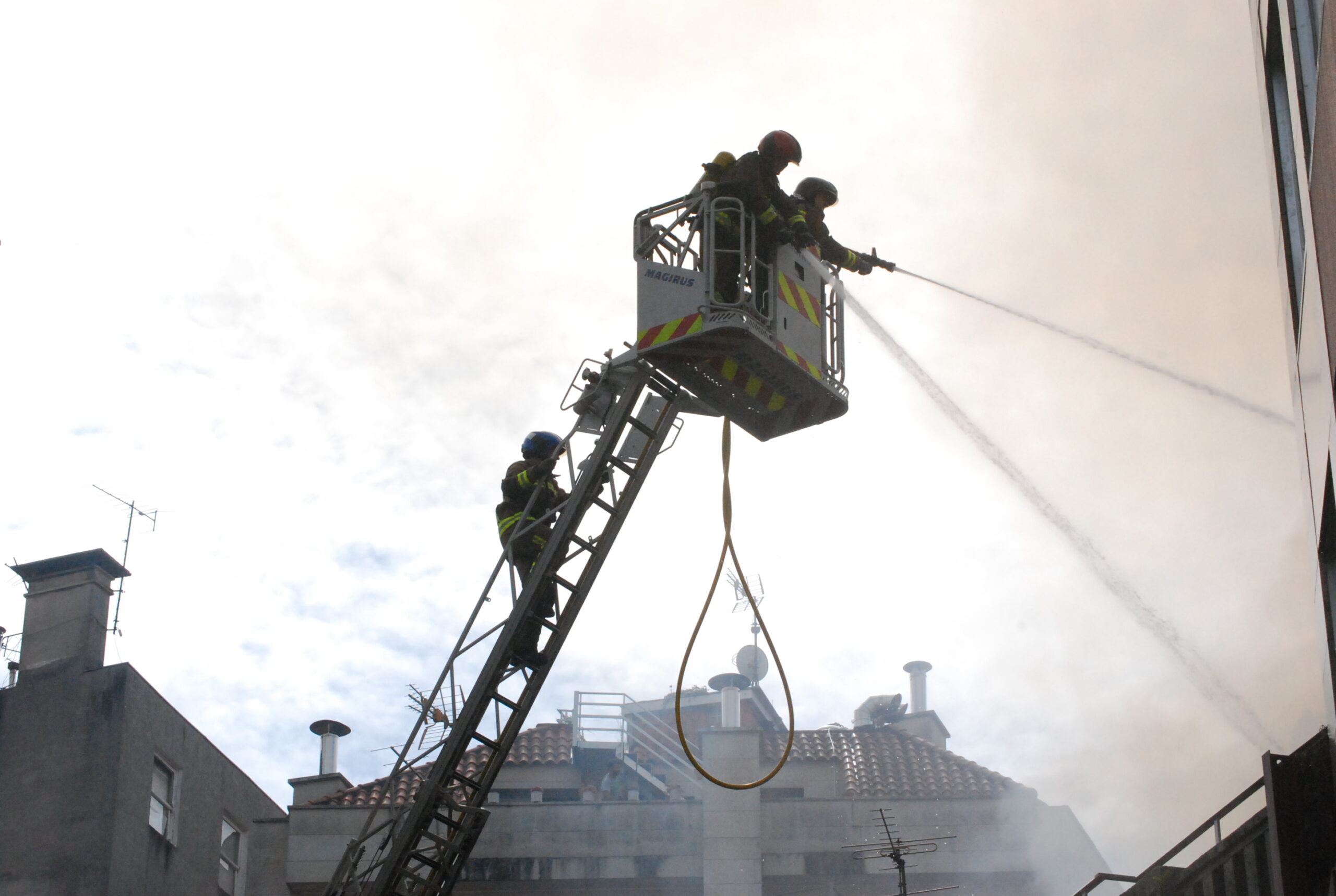 Vigo no contó con el número mínimo de bomberos ni un solo día de este año