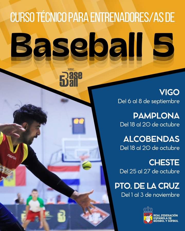 Curso de entrenador #Baseball5 en Vigo