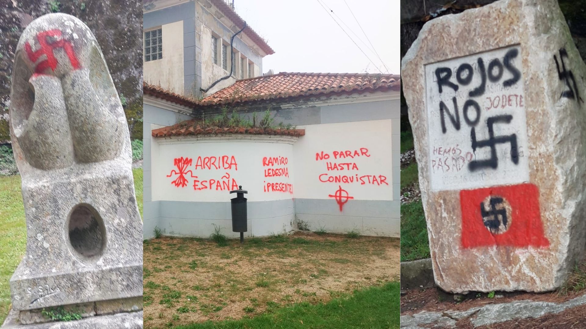 Nazis e fascistas campan ás súas anchas en Vigo