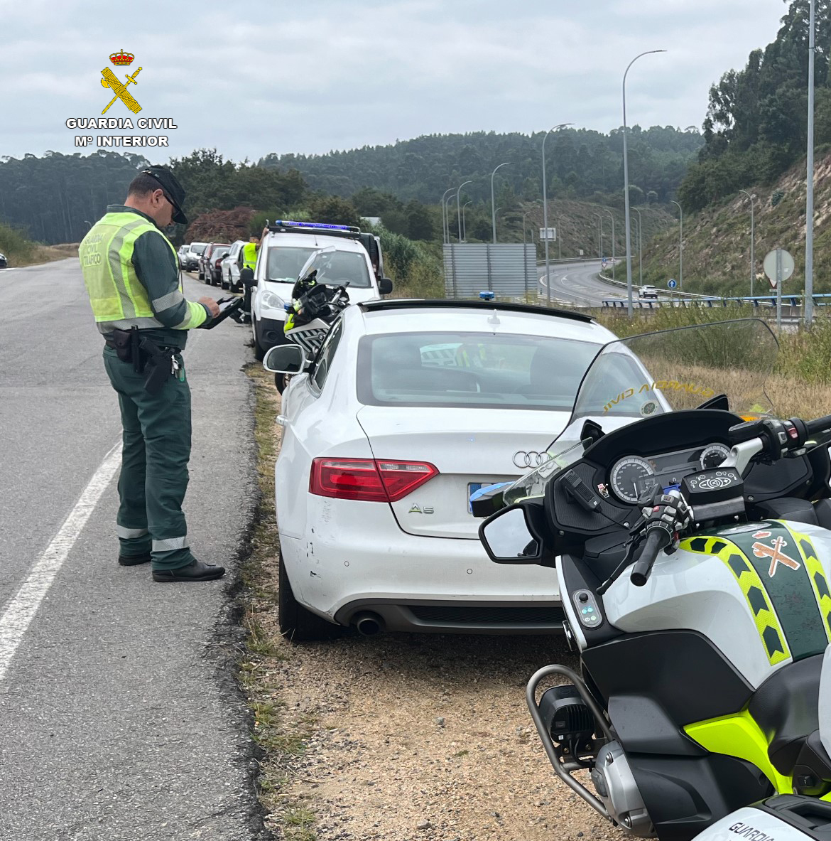 Detectado a 184 km/h y sin puntos en el carné, da positivo indiciario en varias drogas