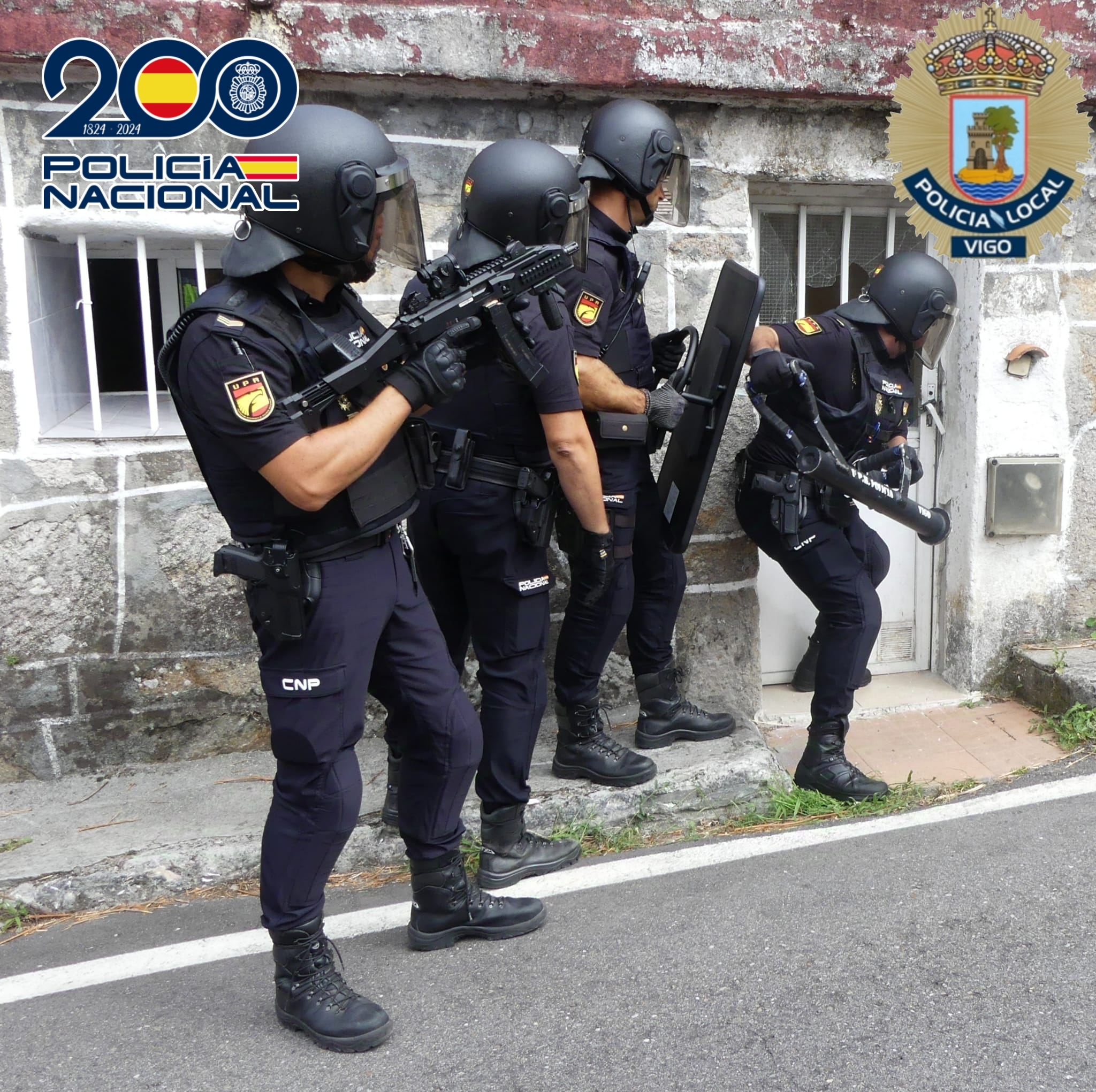 Policía Nacional y Policía Local desmantelan una plantación “indoor” de marihuana en Castrelos