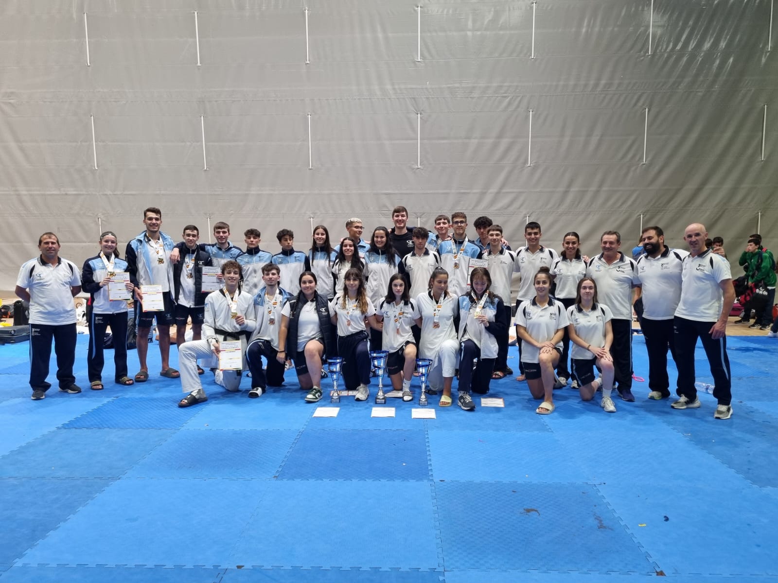 A Selección Galega de Taekwondo domina o Campionato de España