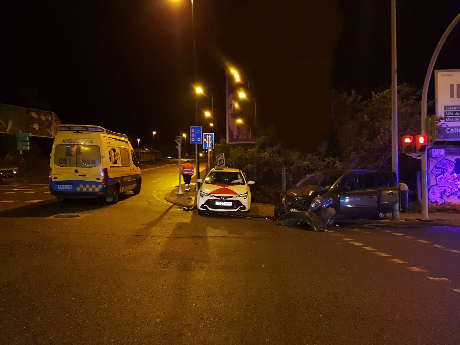 Accidente con heridos en Vigo