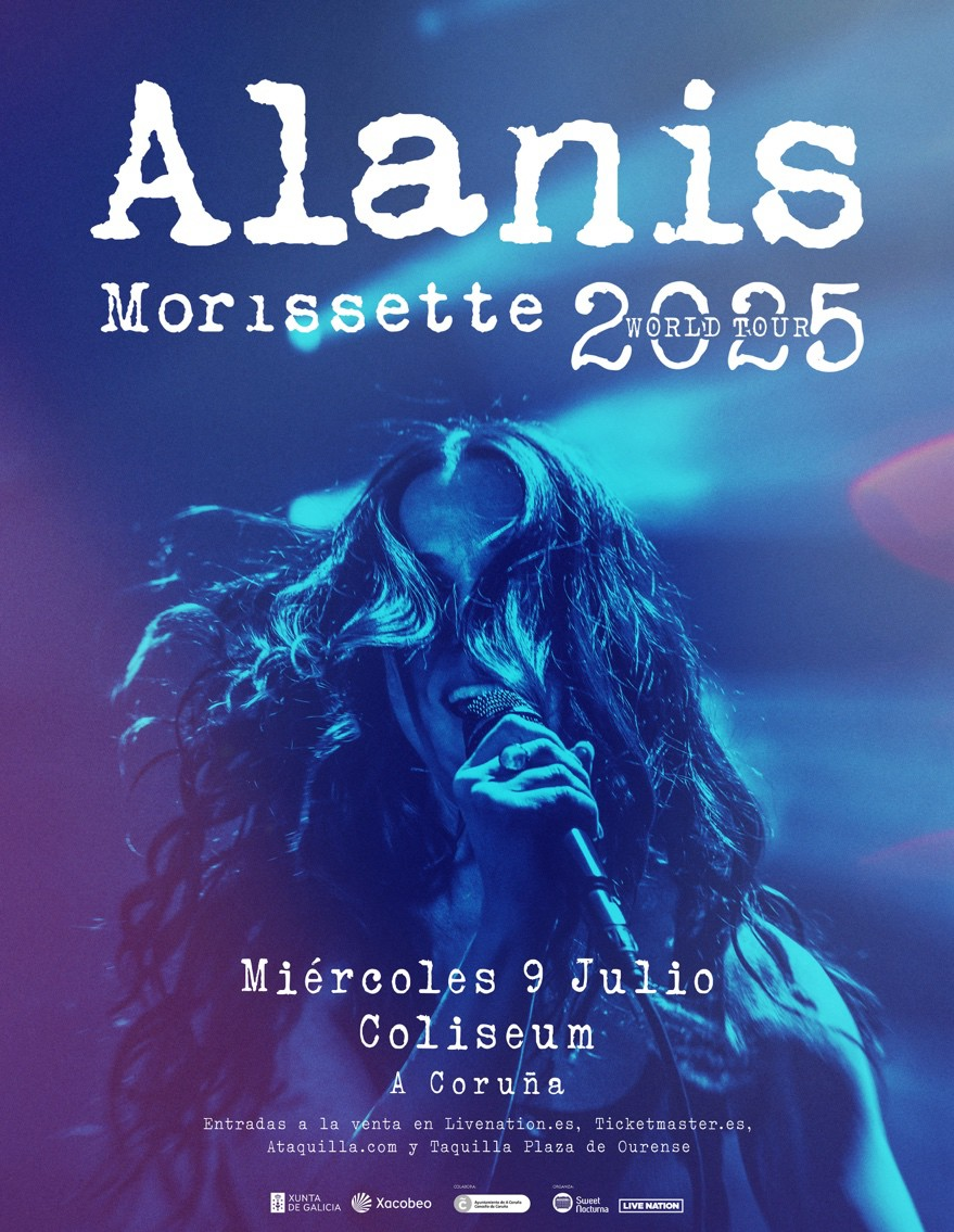 Alanis Morissette se suma a Anastacia y Lenny Kravitz y actuará en 'O Gozo Festival'