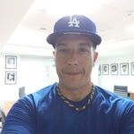 El entrenador de los Trasnos de Vigo, cumple su segunda samana como invitado de Los Ángeles Dodgers