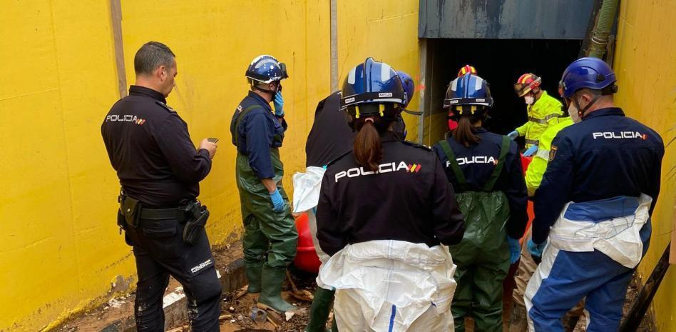 La Policía ratifica lo que habían anunciado especialistas de la UME y Bomberos: no hay muertos en el parking de Bonaire