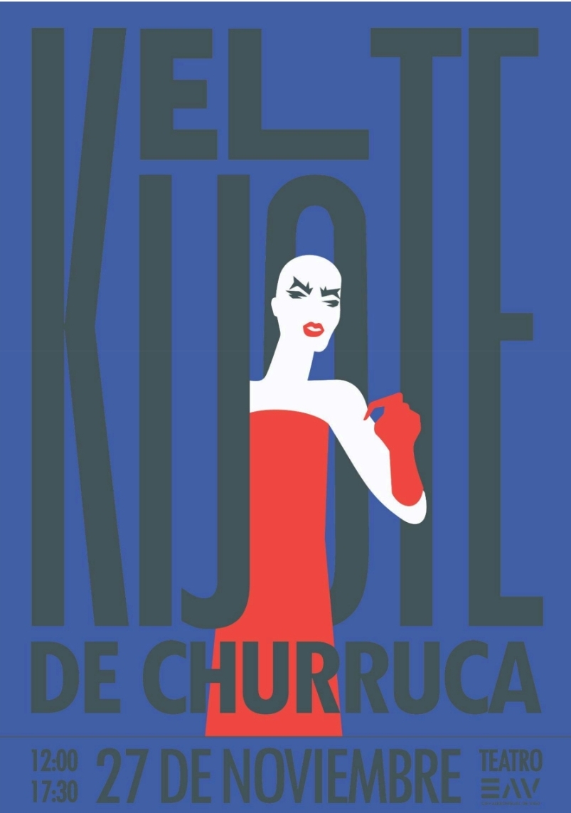 Vente ao teatro en Vigo, este mércores, “El Kijote de Churruca”