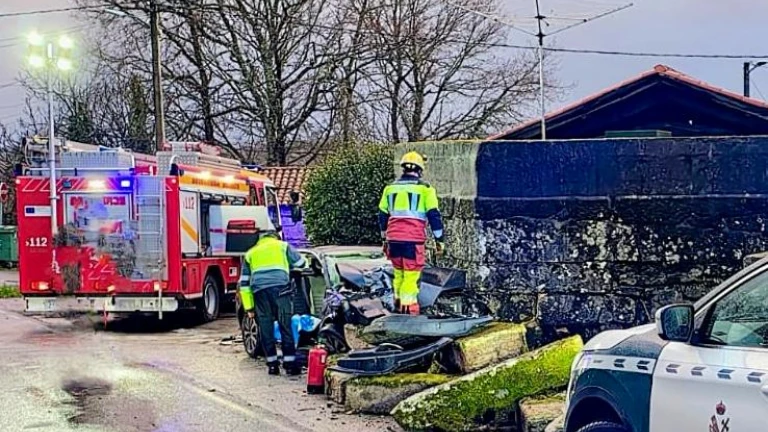 Muere un hombre de 51 años en un accidente de tráfico en Amoeiro