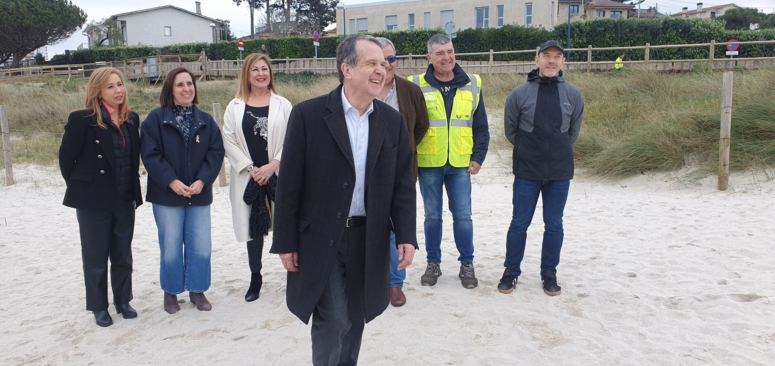 La Praia do Vao gana 1.400 metros cuadrados de dunas